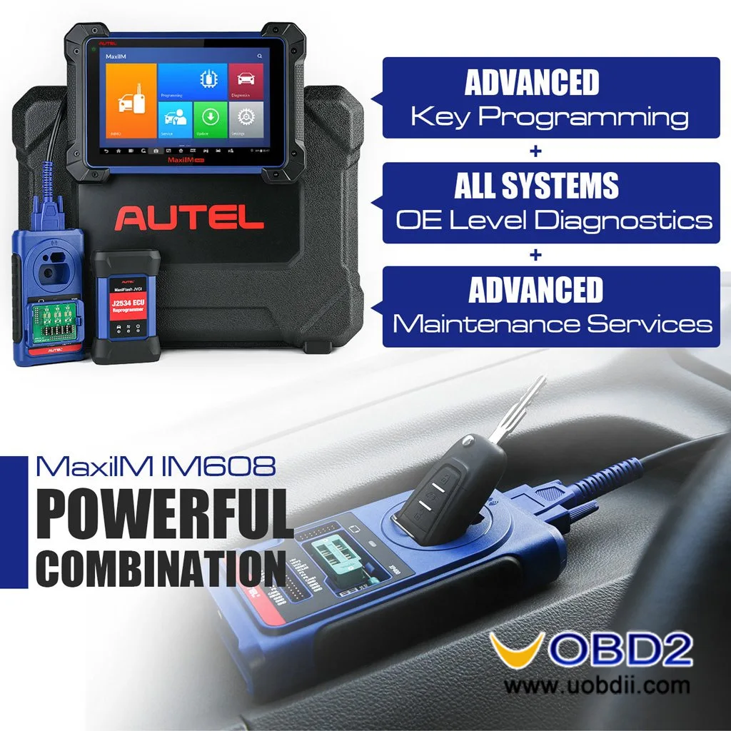 Original Autel MaxiIM IM608 ADVANCED IMMO & KEY PROGRAMMING Perfect Replacement of AURO OtoSys IM600