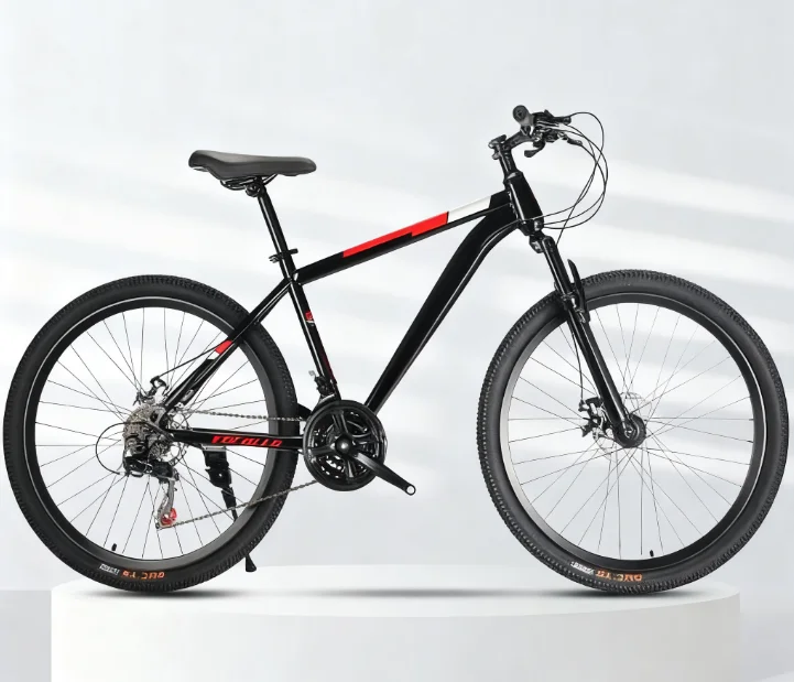 product new adult 26 inch mountain bike with variable speed car snowmobile road car men women steel fork ordinary pedal folding feature-2