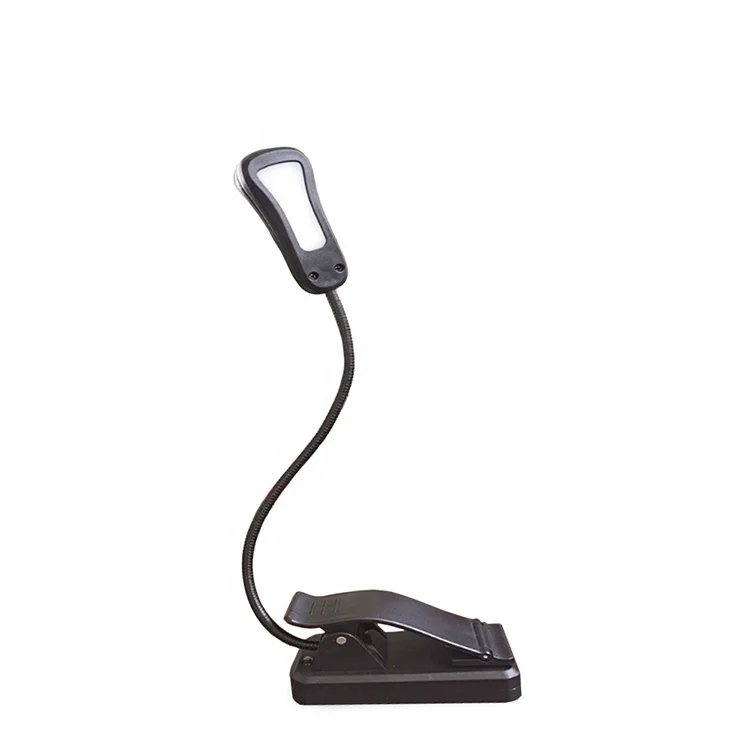 Mini Night Light Rechargeable USB LED Book Light Extra Bright Easy Clip On Reading Light With 3 Brightness Settings