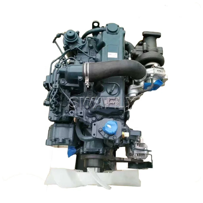 guangzhou kubota v3300 excavator motor engine assy/complete