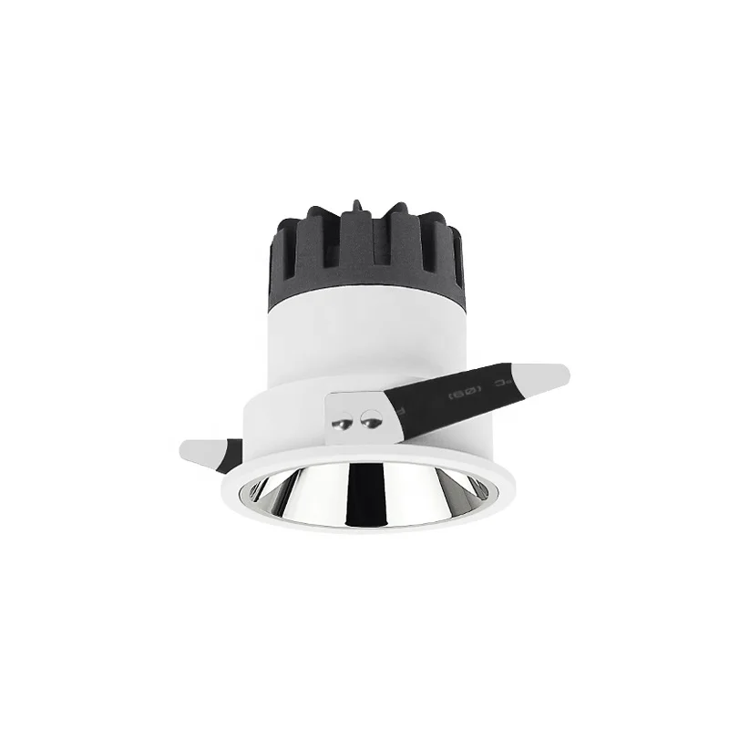 DALI dimmable  7 watt 80mm diameter 5 years warranty  recessed cob led downlight with low glare