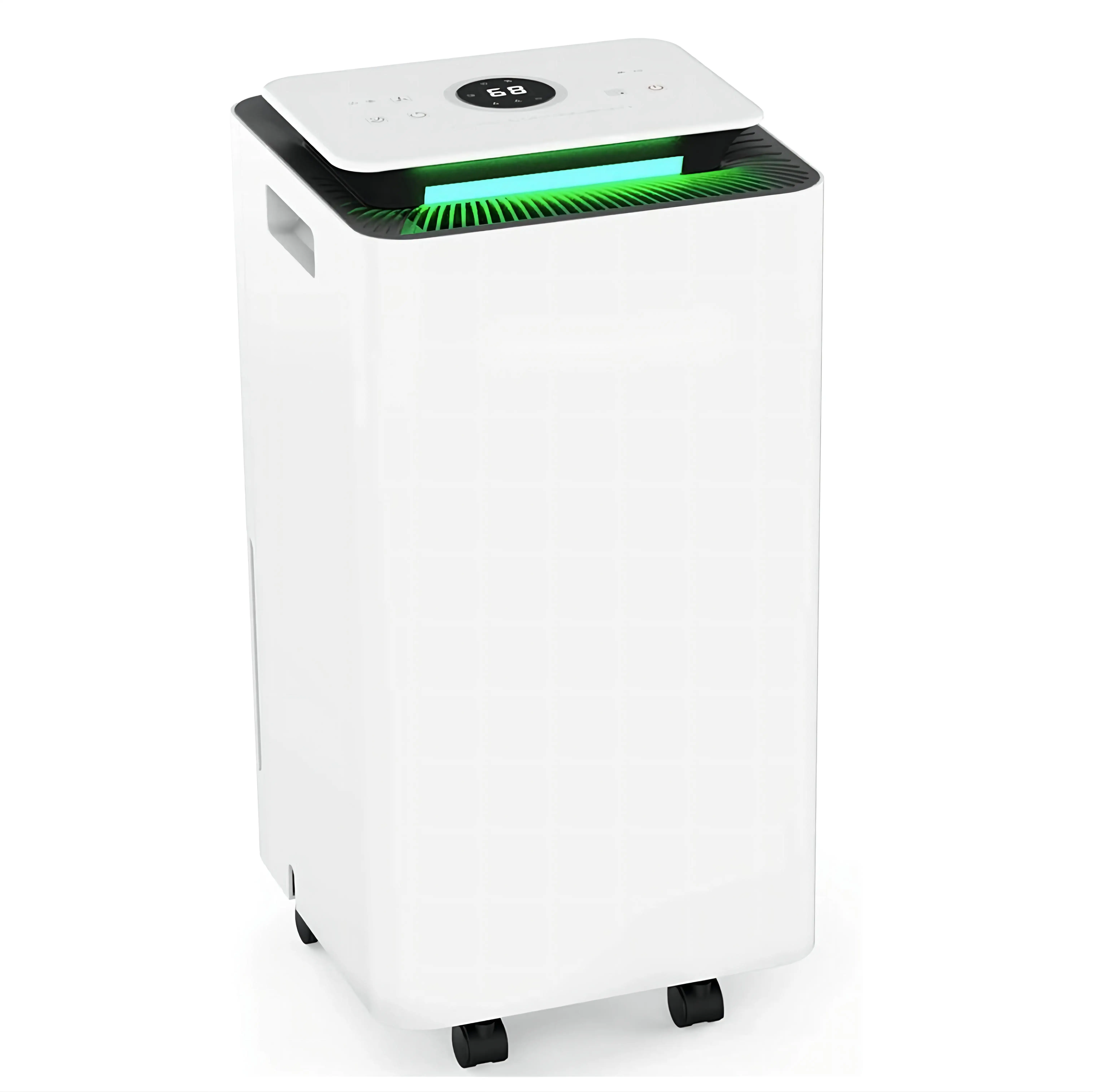 Fuda 12l/day Portable Air Dehumidifier Fan With Wifi Tuya App Smart