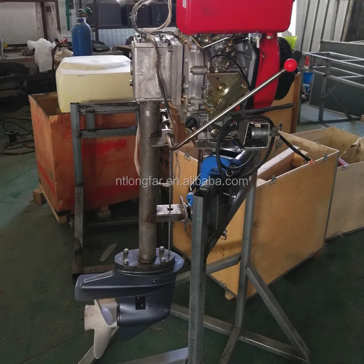 Cheap 15hp 4 Stroke One Cylinder Air Cooled Diesel Boat Motors/outboard Motor/boat Engines For