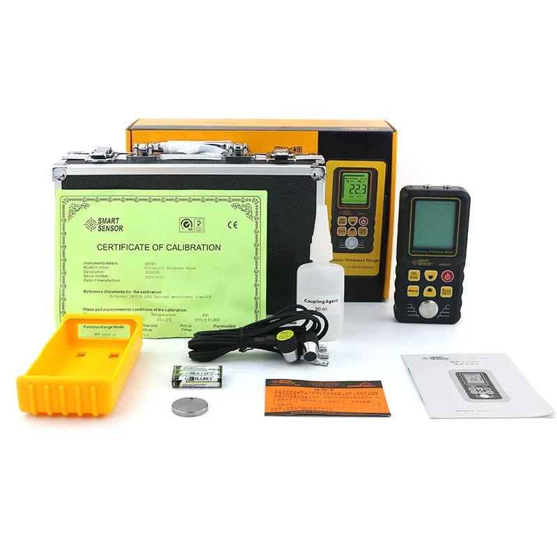 Smart Sensor Ar850+ Digital Nondestructive Metal Steel Ultrasonic