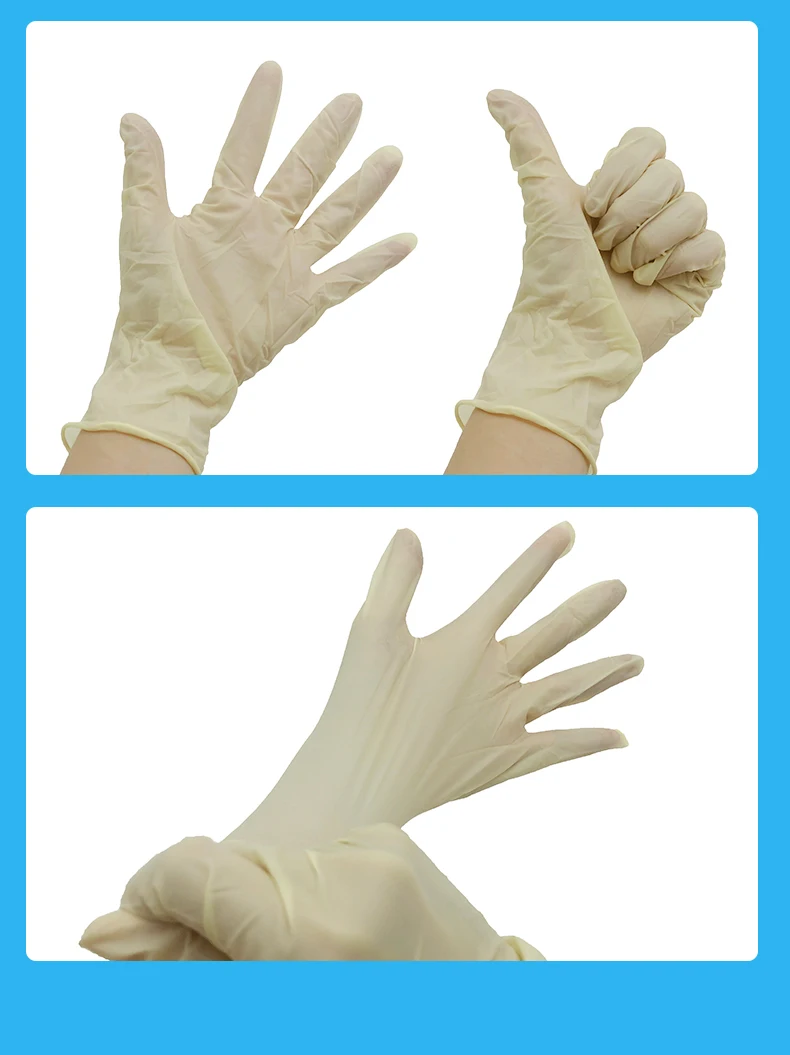 Cheap Disposable Latex Gloves Powder Free Examination Gloves Food Grade