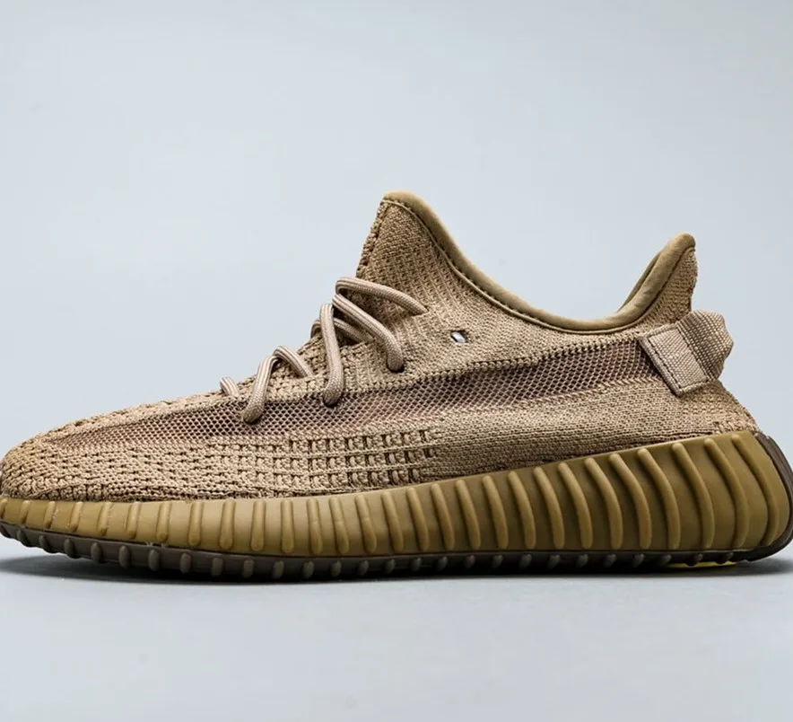 wholesale New arrival night light men yeezy 350 v2 fly knit men's fashion sneakers