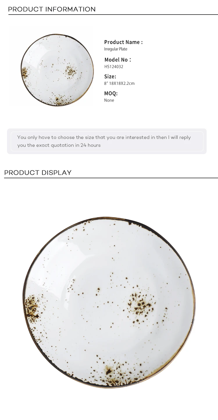 Tableware Factory Crockery Dish Set, Porcelain Plate For Restaurant, Color Glaze Banquet Tableware Ceramic Buffet Dish Set/