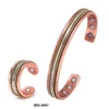 BRS-8097 2020 New magnetic brass bangle ring and bangle negative ion powder