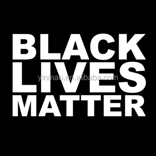 Black Lives Matter Car Bumper Sticker Adult Outdoor Waterproof