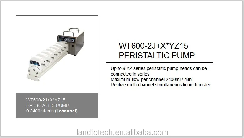 Dosing Peristaltic Pump For Food
