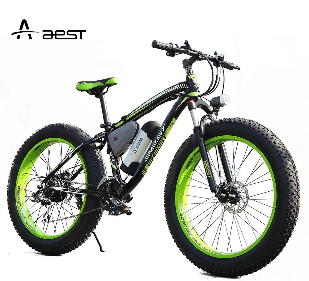 1000w 26inch Fat Tire Ebike Electric Bike 48v Lithium