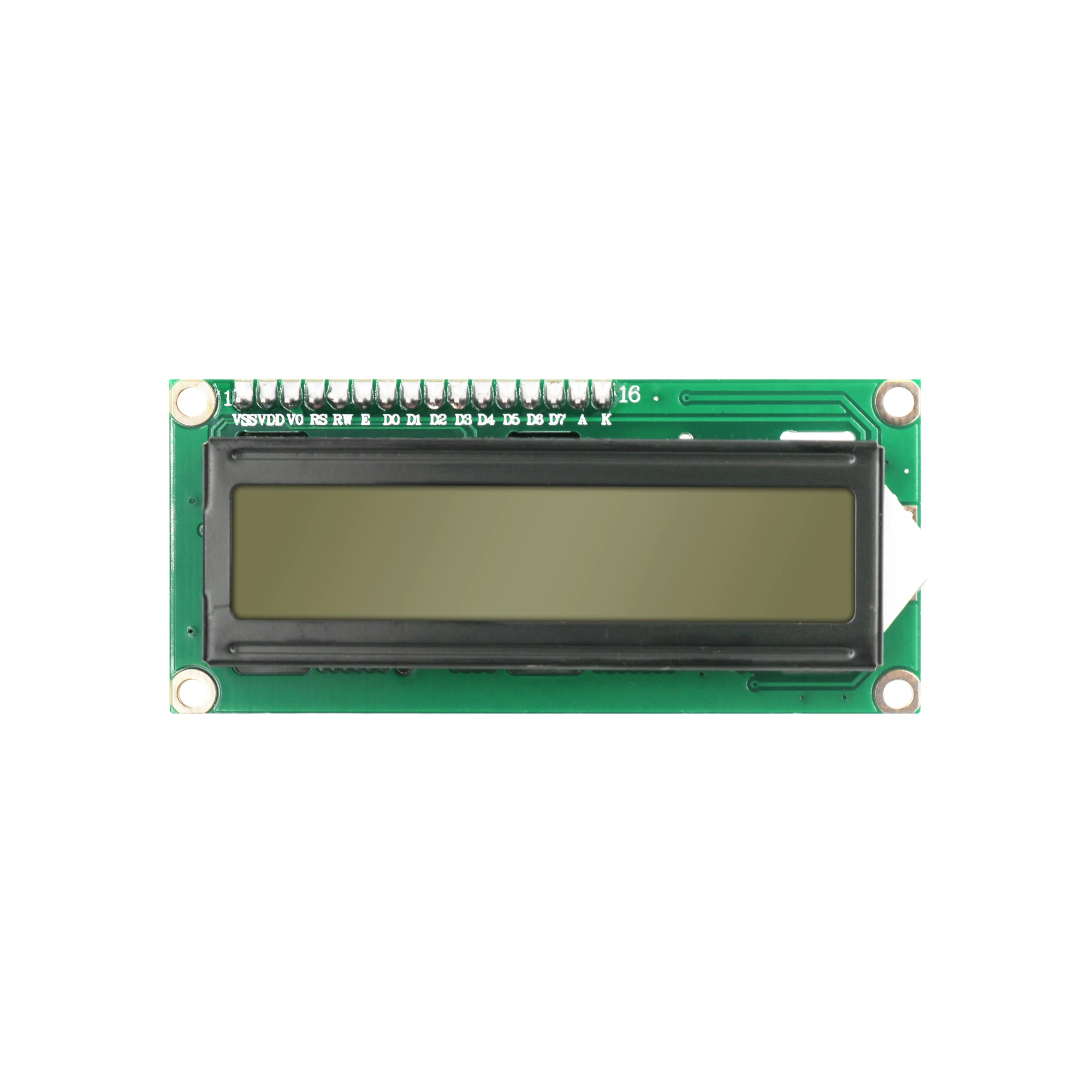 1602 16x2 Caractères Lcd Module Daffichage Hd44780 Contrôleur Écran Vert Blacklight Lcd1602 5v 8781