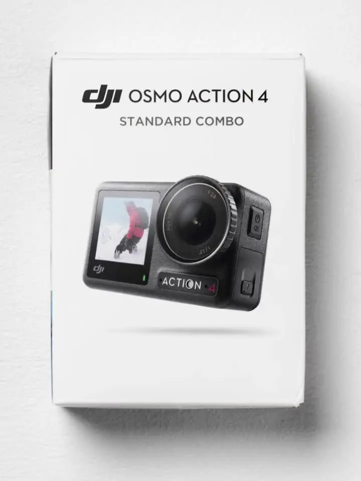 DJI Osmo Action 4 Standard Combo 4K Action Camera - 155° FOV, Anti
