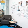Office White Wall Boards,Writable Wall Paper,Dry Erase Whiteboard Removable Magnetic Wallpaper