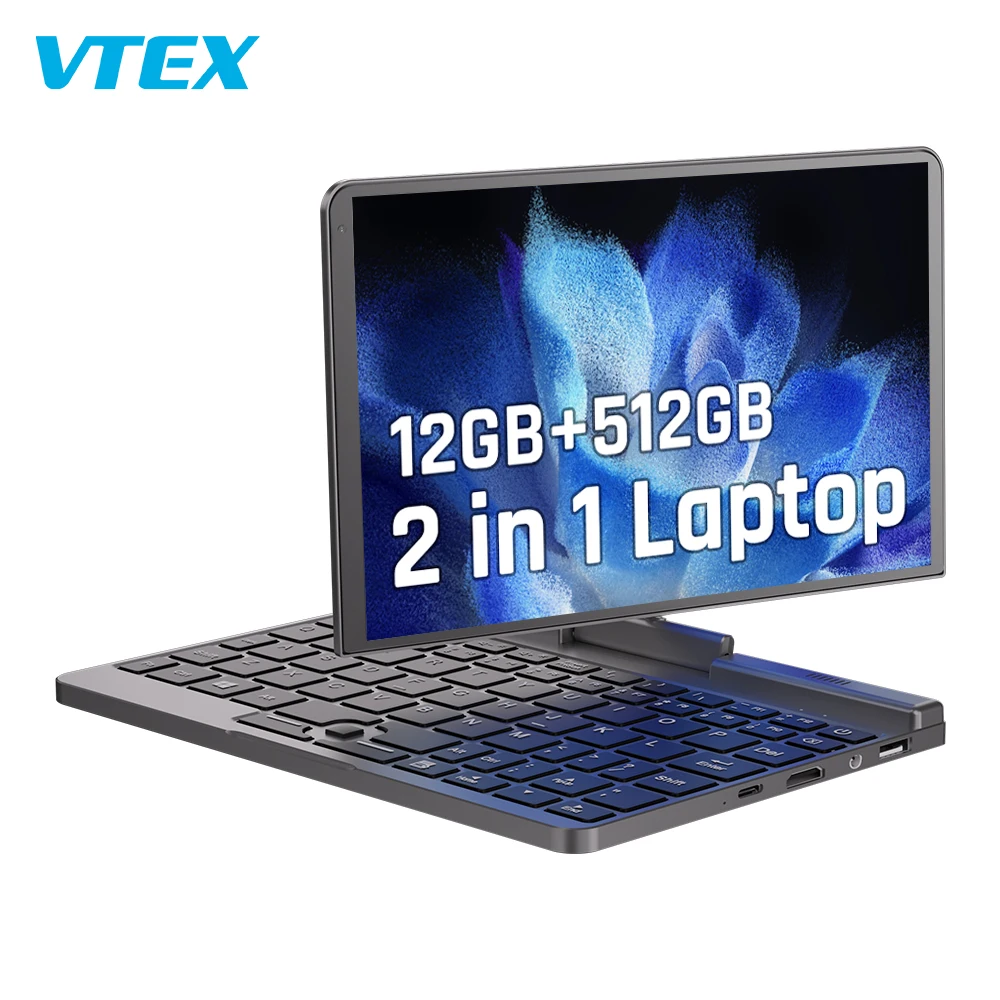 Framework Laptop 12 modular design showing swappable ports and replaceable battery