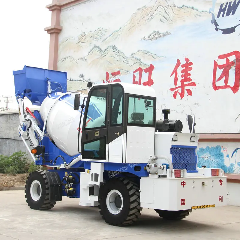 Mini Truck Concrete Mixer 2m3 Concrete Mixing Car For Sale Buy