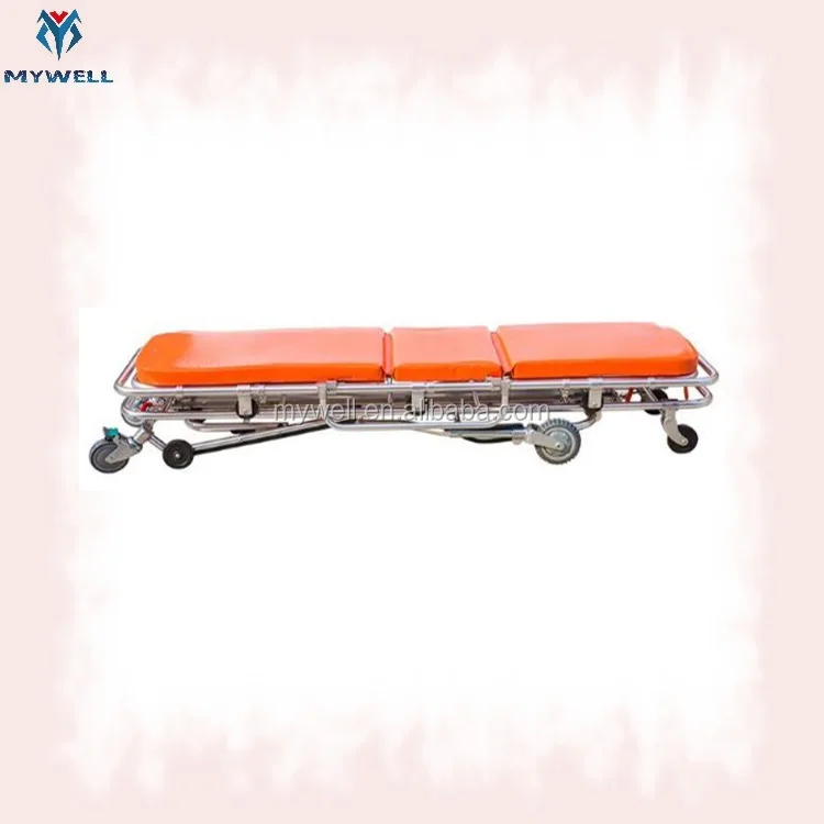 M-AS03 Aluminum loading ambulance stretcher folding medical equipment hospital type equipment