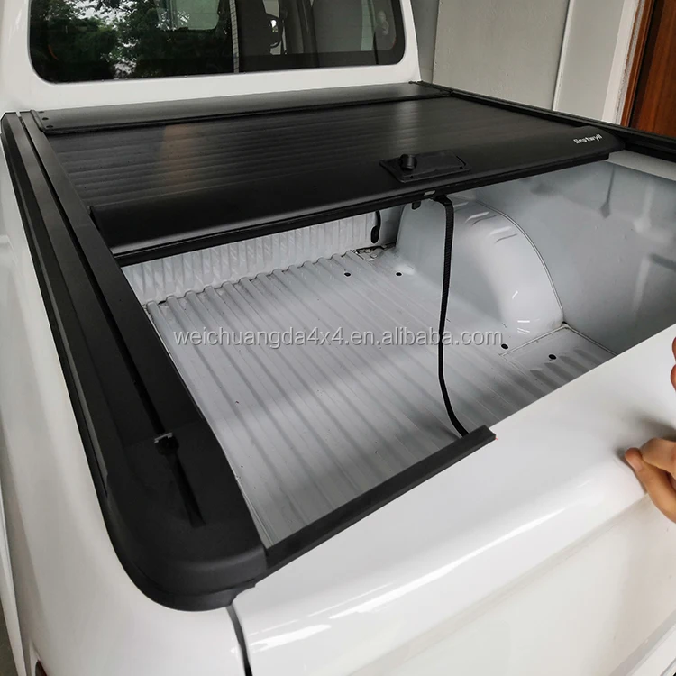 Aluminium Hard Retractable Tonneau Cover For Colorado Hilux Navara Ram