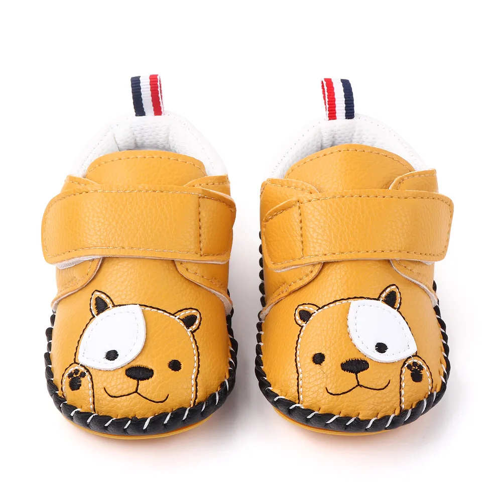 Lovely Animal Design Baby Shoes Boy Girl Rubber Sole Kids Casual Walking Shoes details