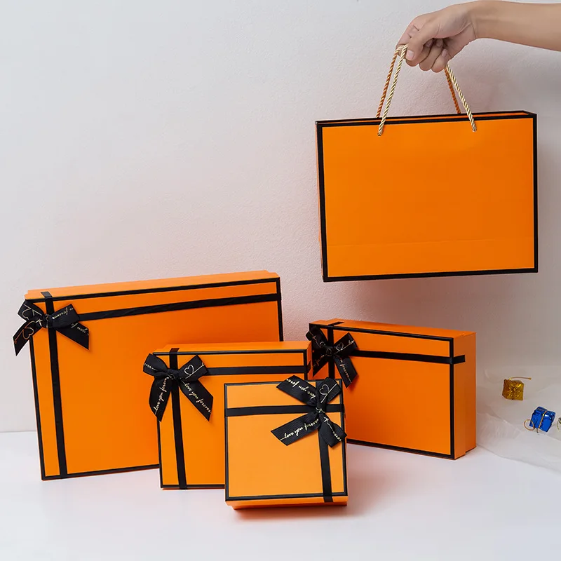 Best Selling High Quality Geometric Design Brown Paper Bag Gift Bags ...