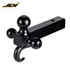 JDI-YM-020 Towever 2" Class III/IV Trailer Hitch Tri Ball Mount With Hook