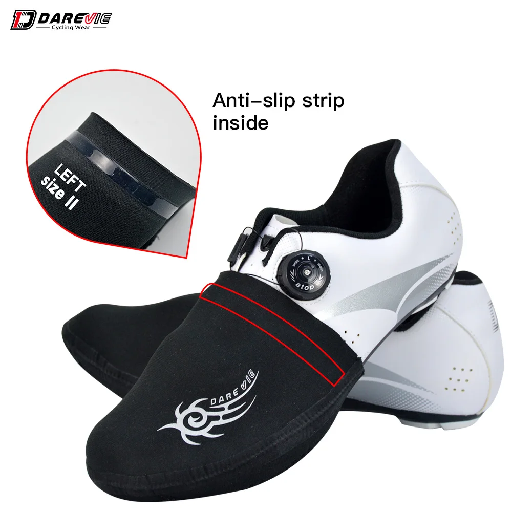 Darevie Pro Cycling Shoes Toe Cover,Road Bike/mtb Shoes Cover Windproof