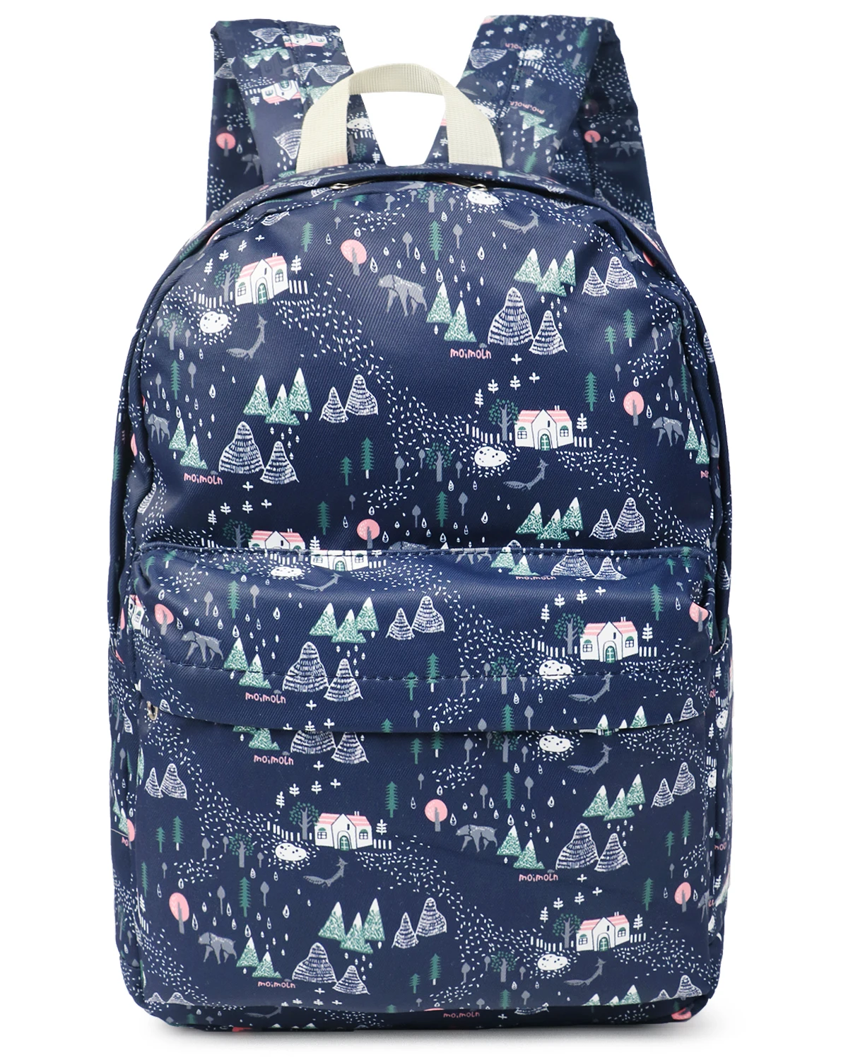 防水图案防盗学校背包