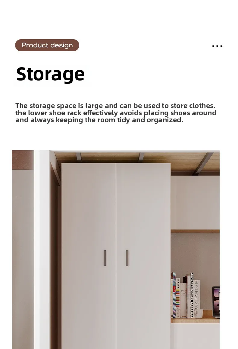 product modern design college dormitory iron frame bunk bed upper lower table loft bed metal apartment bed-18