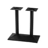 Cheap price double pillar industrial style cast iron table base