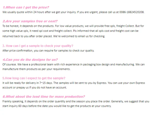 FAQ