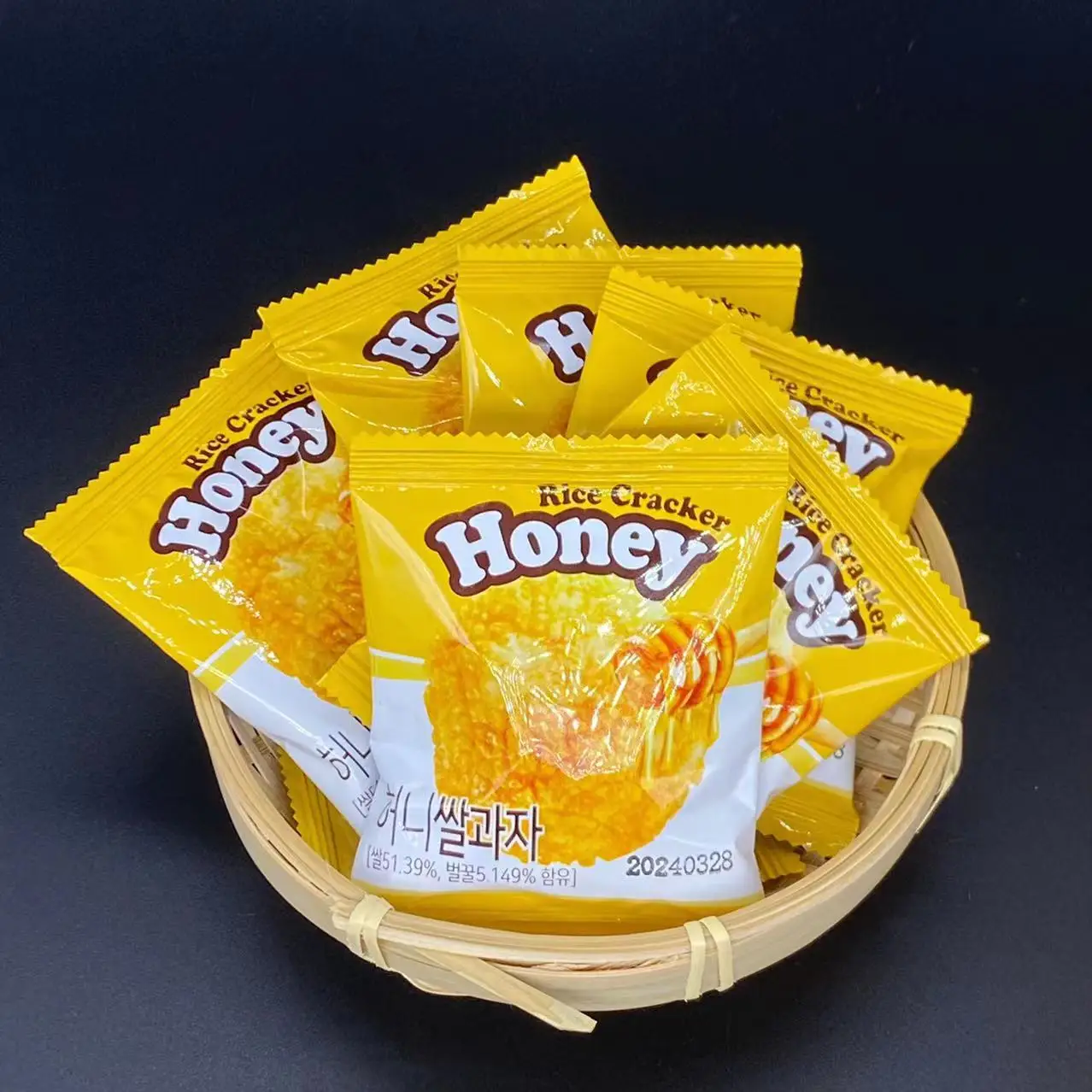 Honey Harmony: Korean Snack Excellence Unleashed in Every Rice Cracker Bite! manufacture