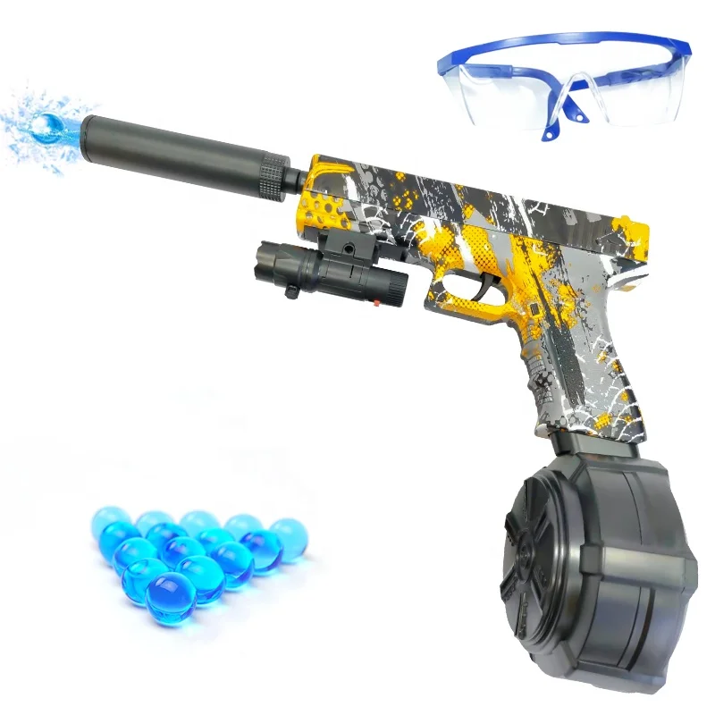 2022 Hot Selling Splatter Ball Blaster Electric Pistol Toy Guns For