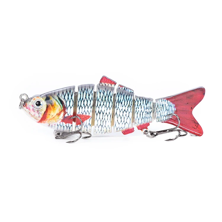 Multi Jointed Lure 6 Segmented Shad Fish Lure 4inch 20g Sinking Hard Fishing Lures Buy Fishing
