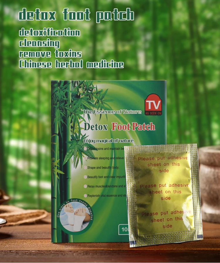 Traditional Type Bamboo Health Care Body Detox Relax Foot Pads Buy