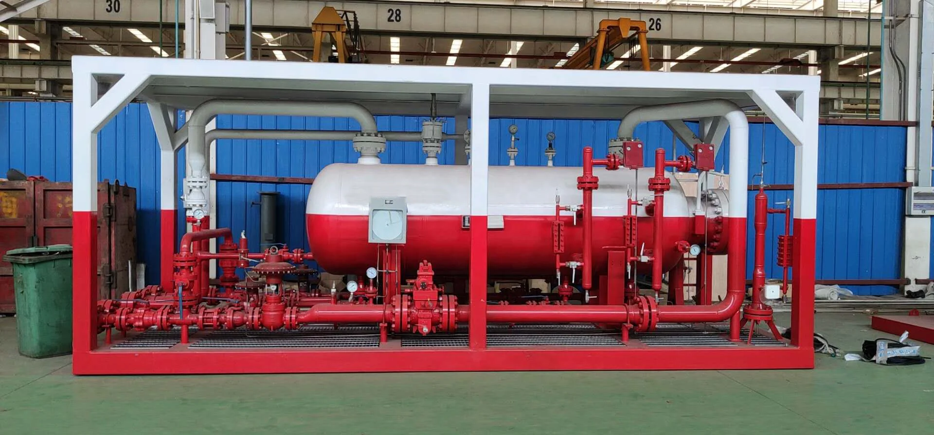 Oil And Gas Operation Free Water Knockout Fwko 3 Phase Vertical