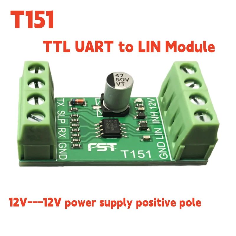 T151 Module NEW TTL UART to LIN Can Bus Converter Data Analyzer T151 K_LINE Date ...