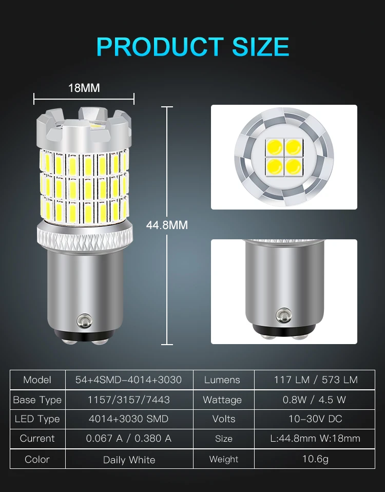 1157 led turn light