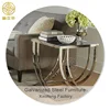 Guangdong Xinlifeng Factory unique small glass top coffee table