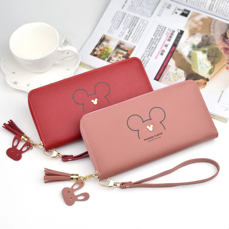 mickey mouse wallet women's