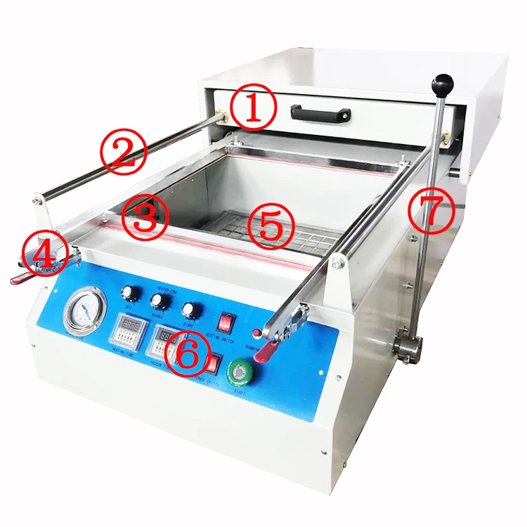 6 x 6  Vacuum Forming /Former Thermoform Plastic Forming Box/Machine/Table 