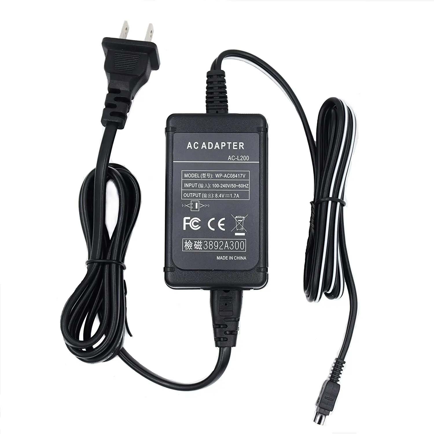 Ac-l200 Ac Power Adapter For Sony Handycam Dcr-sx40 Sx41 Sx45 Sx60 Sx65,Dcr-dvd7  Dvd105 Dvd108 Dvd203 Dvd308 Dvd610 Camcorder - Buy Ac-l200 Ac Power  Adapter,Adapter Power Supply,Desktop Power Supply Product on Alibaba.com