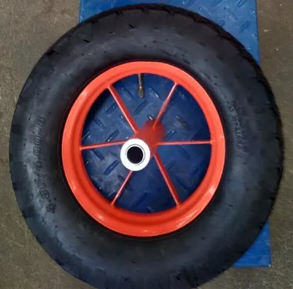 Hot Wheels Rubber Tyres 14 Inch Solid Rubber Wheel For Wheelbarrow Solid Tyres White Rubber