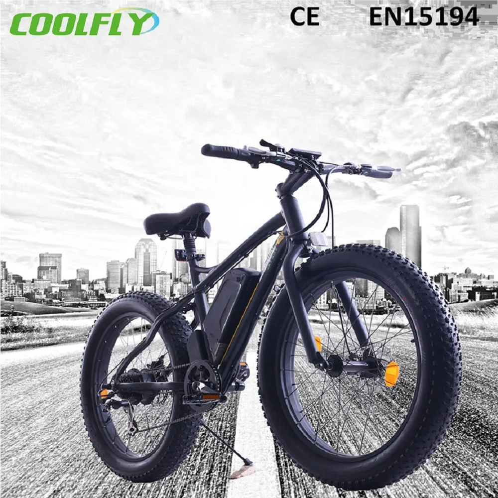 New Design High Quality Lithium Battery Fat Big Wheel Electric Mountain Bike Electric Bicycle