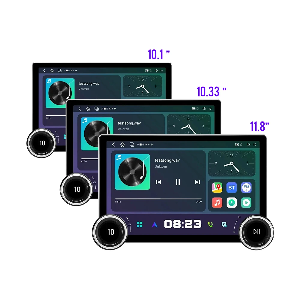 10.1/11.5'' Diamond 2K QLED Double Din Car Stereo - Android Radio