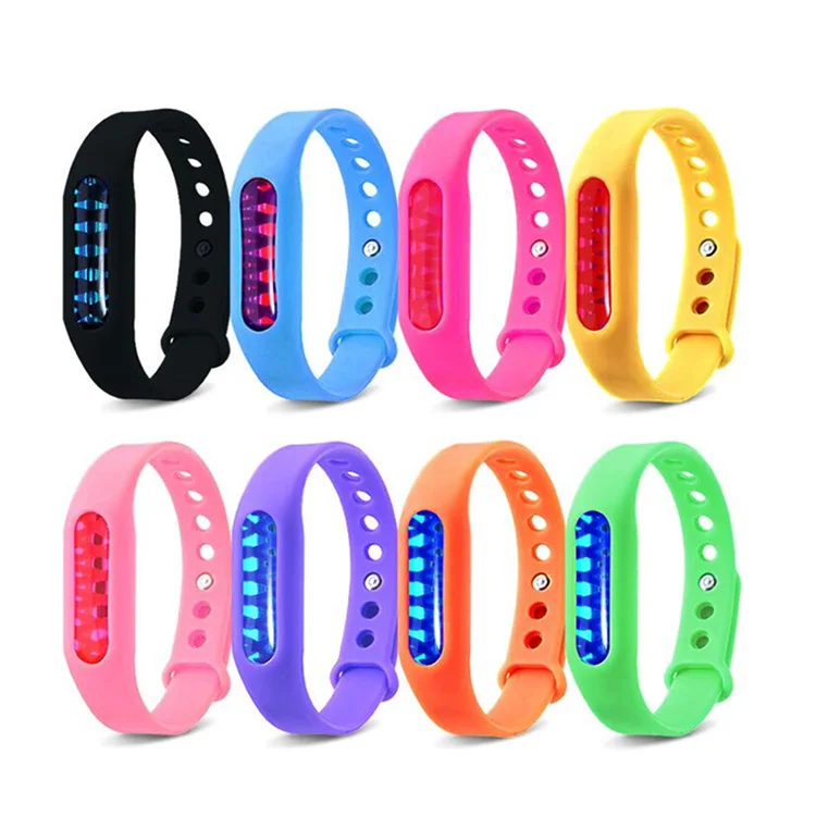 Babygo safety natural essential oil anti-mosquito leather PU repellent wristband