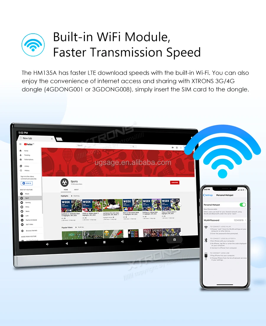 Xtrons 13 3インチタッチアクリーンandroidカーメディアプレーヤーtft液晶モニター スピーカー内蔵 車用後部座席テレビ Buy ヘッドレストモニター カーテレビモニター 車メディア Product On Alibaba Com