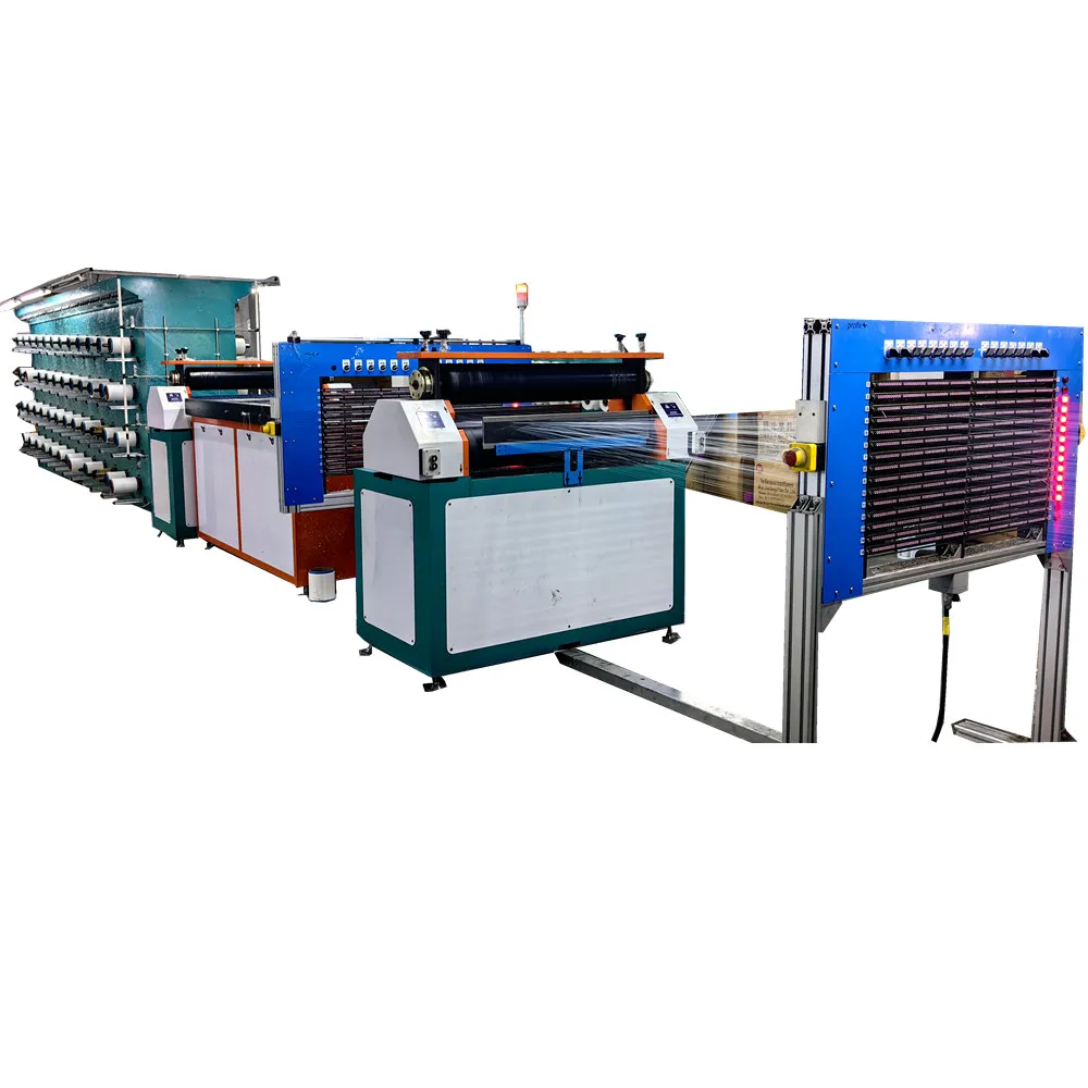 MOTHER YARN WARPING KNITTING MACHINE SPLITTING WARPING TOGETHER textile machinery details