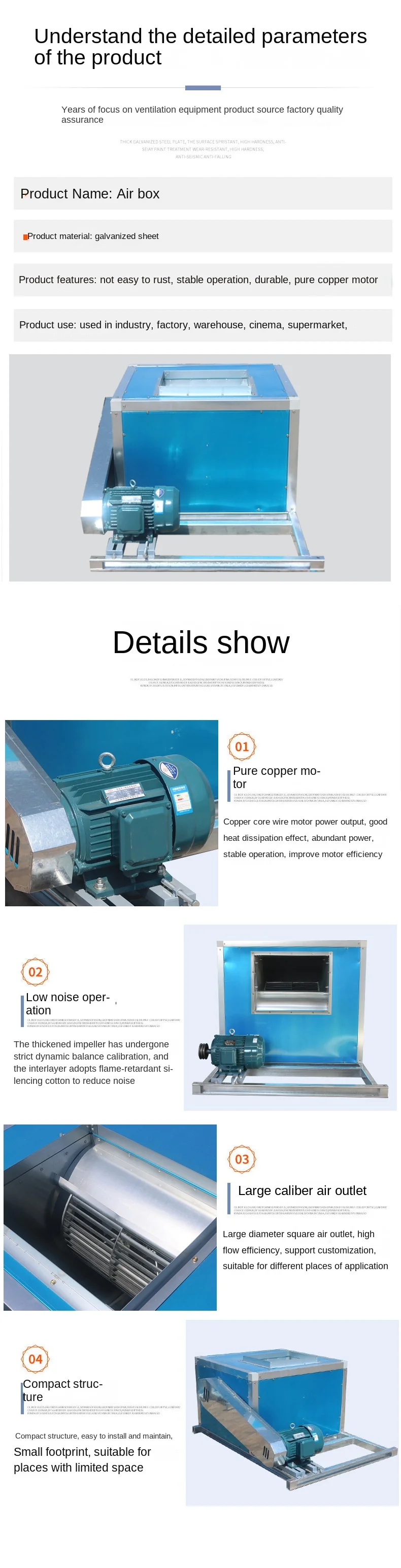 Centrifugal Fan, 380V - detail 8