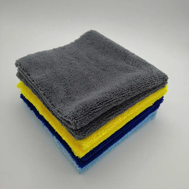 Factory Edgeless Short Long Pile Car Drying Auto Detailing Microfibre
