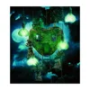Diy 5d diamond painting green house in the sky with windows opening living room decor DP434